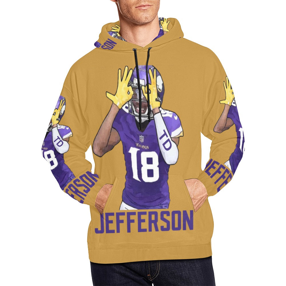 Jefferson Hoodie Joe Peezy Wear LLC All Over Print Hoodie for Men (USA Size) (Model H13)