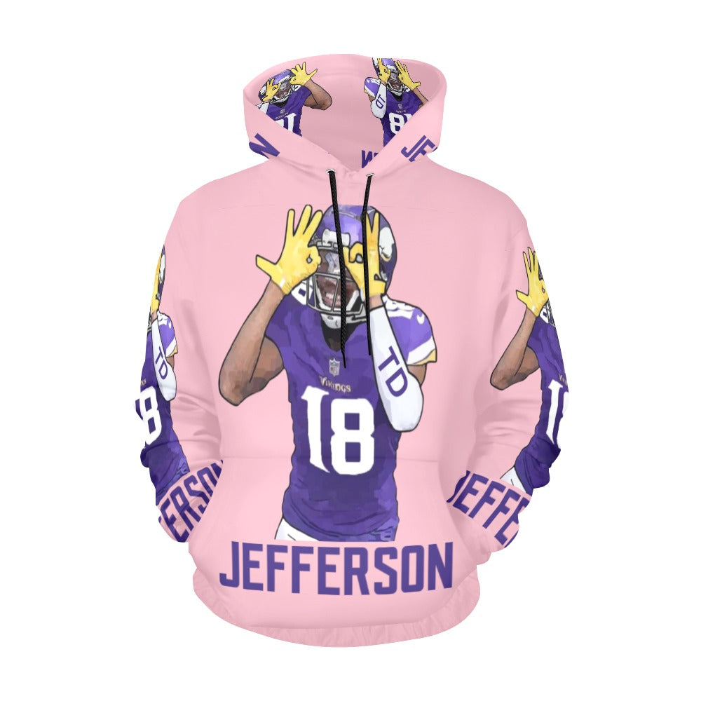 Joe Peezy Wear LLC (Jefferson) All Over Print Hoodie for Men (USA Size) (Model H13)