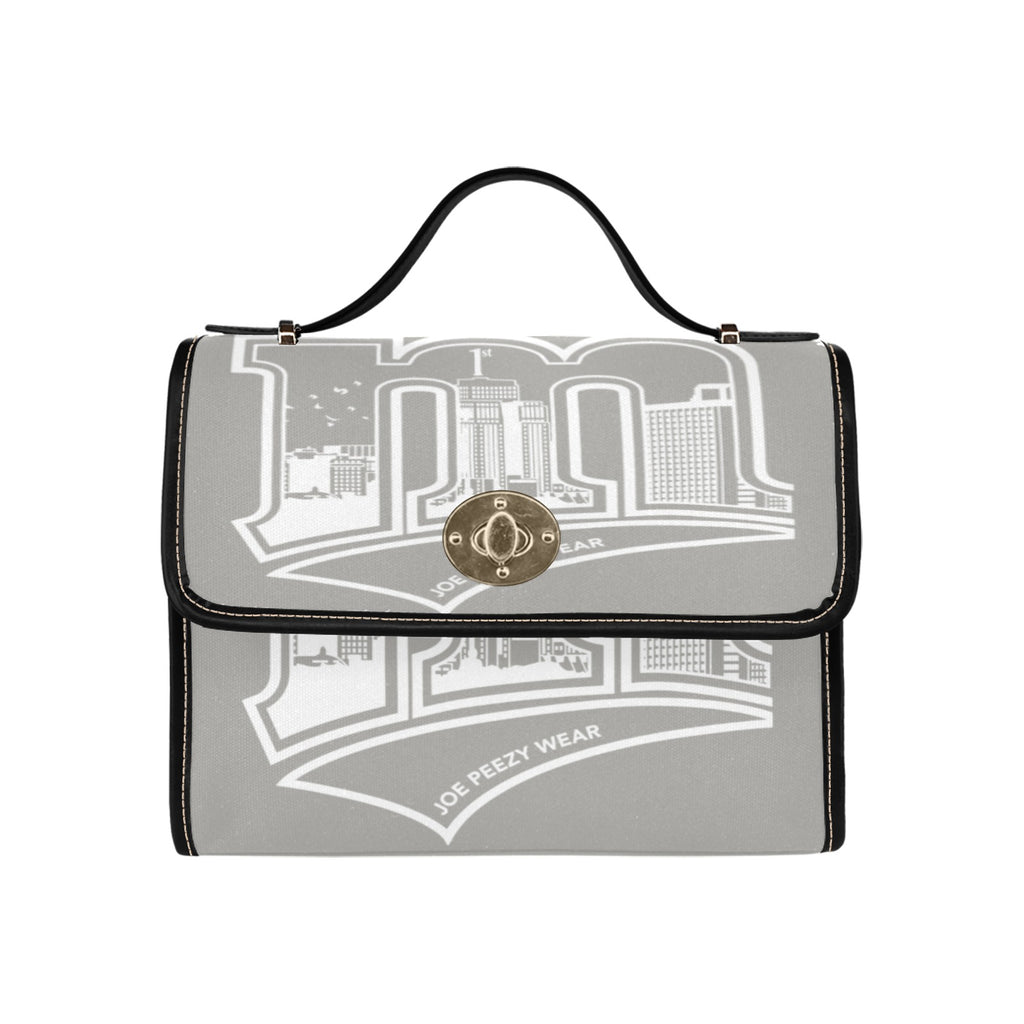 Copy of Copy of Copy of Copy of Joe Peezy Wear LLC (13) Waterproof Canvas Bag-Black (All Over Print) (Model 1641)