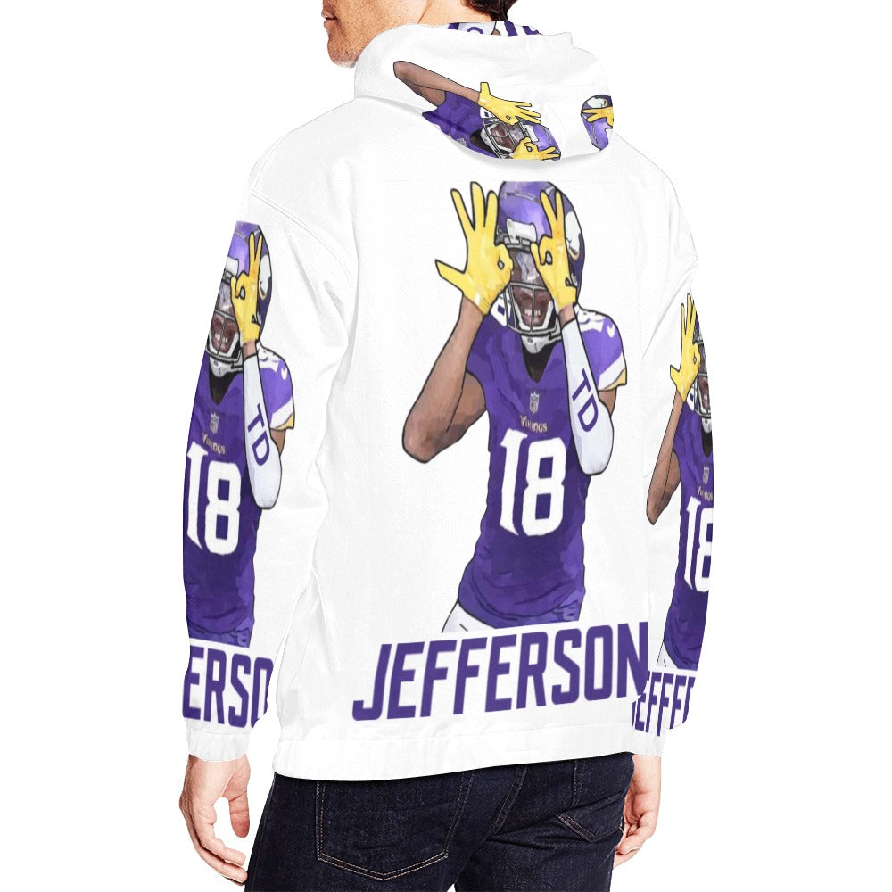 Jefferson Hoodie Joe Peezy Wear LLC All Over Print Hoodie for Men (USA Size) (Model H13)