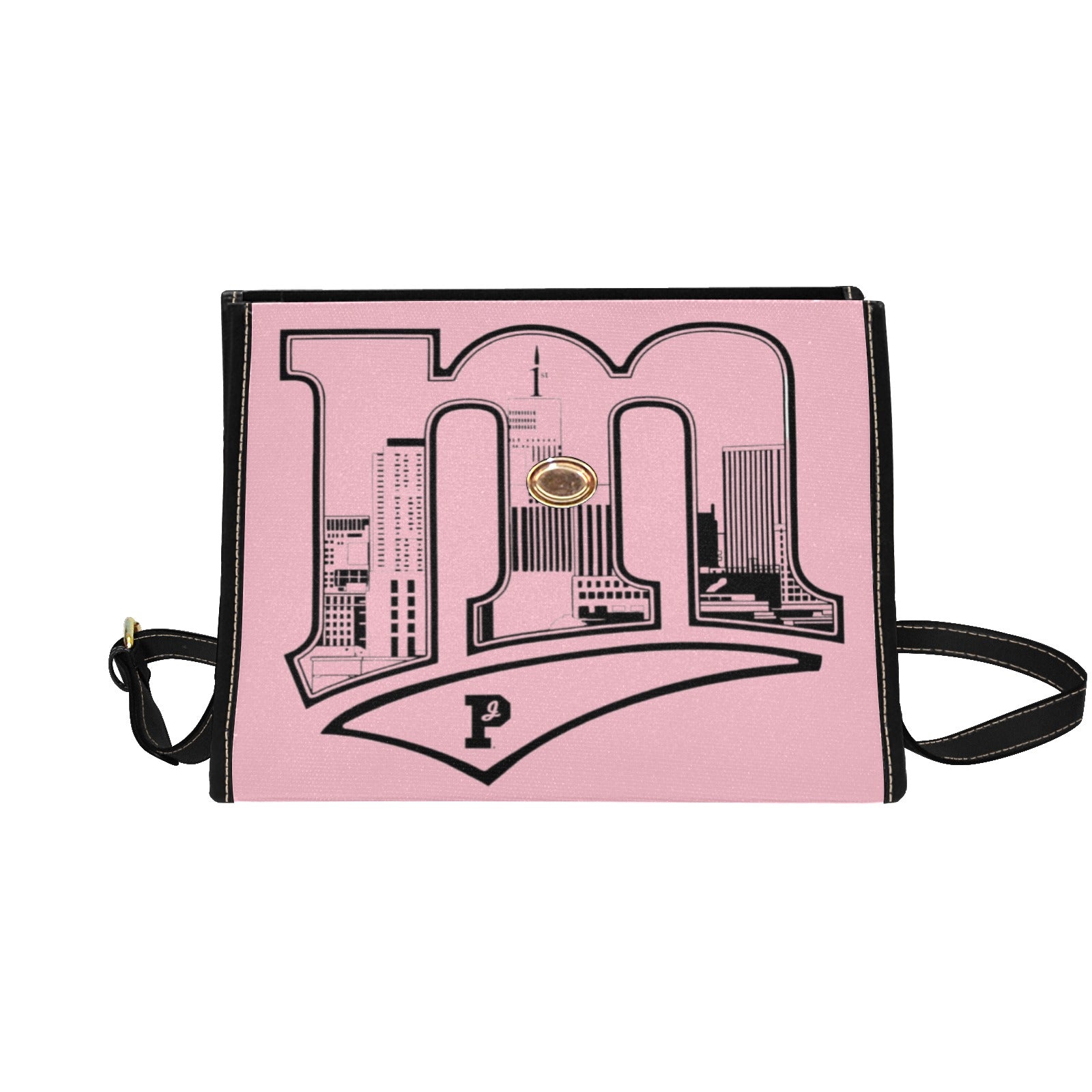 Copy of Copy of Copy of Copy of Joe Peezy Wear LLC (4) Waterproof Canvas Bag-Black (All Over Print) (Model 1641)