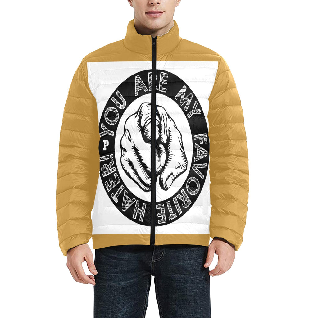 Copy of Copy of Copy of Copy of Joe Peezy Wear LLC (11) Men's Stand Collar Padded Jacket (Model H41)