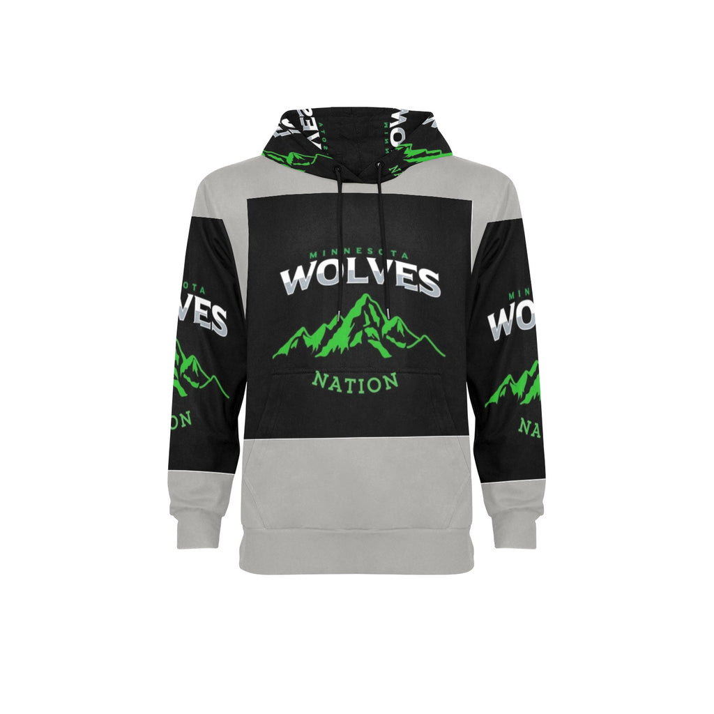 Copy of Copy of Copy of Copy of Joe Peezy Wear LLC (2) Men's Long Sleeve Fleece Hoodie (Model H55)