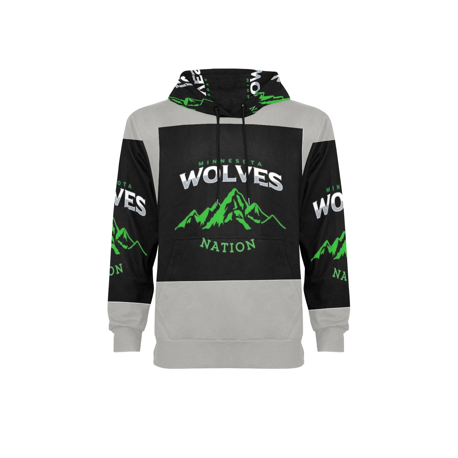 Copy of Copy of Copy of Copy of Joe Peezy Wear LLC (2) Men's Long Sleeve Fleece Hoodie (Model H55)