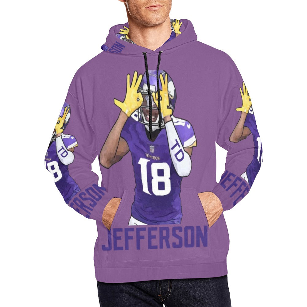 Jefferson Hoodie Joe Peezy Wear LLC All Over Print Hoodie for Men (USA Size) (Model H13)