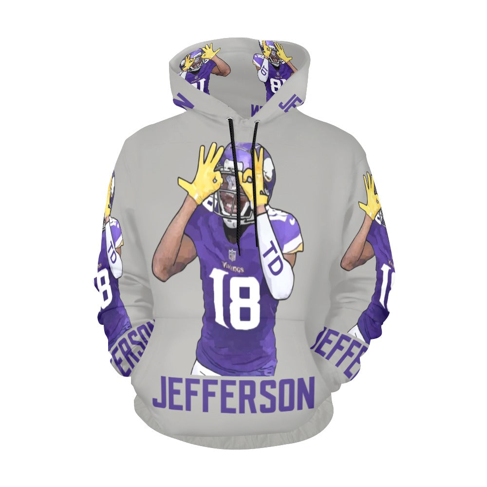 Jefferson Hoodie Joe Peezy Wear LLC All Over Print Hoodie for Men (USA Size) (Model H13)