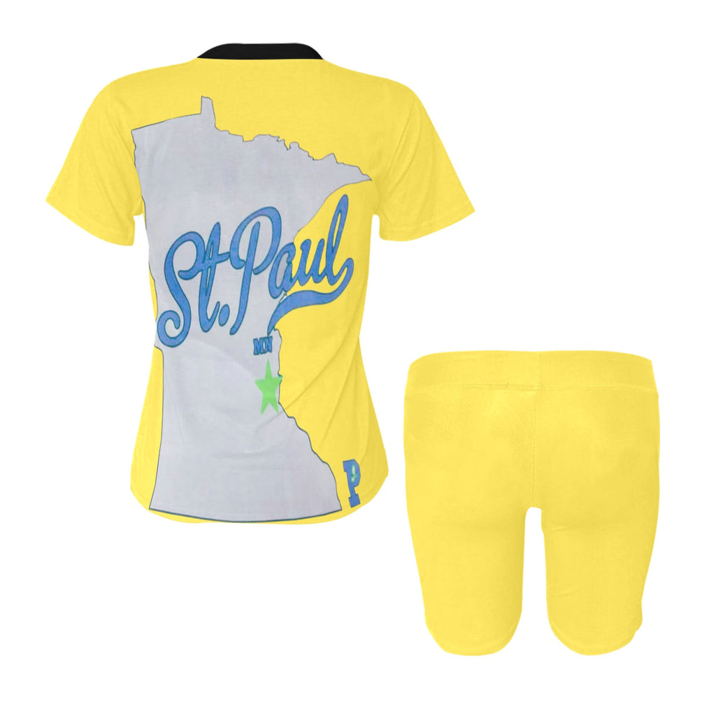 Copy of Copy of Copy of Copy of Joe Peezy Wear LLC (13) Women's Short Yoga Set