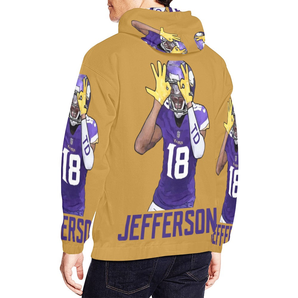 Jefferson Hoodie Joe Peezy Wear LLC All Over Print Hoodie for Men (USA Size) (Model H13)