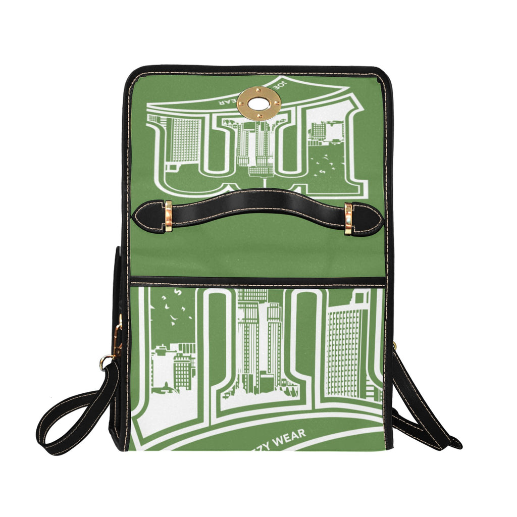 Copy of Copy of Copy of Copy of Joe Peezy Wear LLC (13) Waterproof Canvas Bag-Black (All Over Print) (Model 1641)