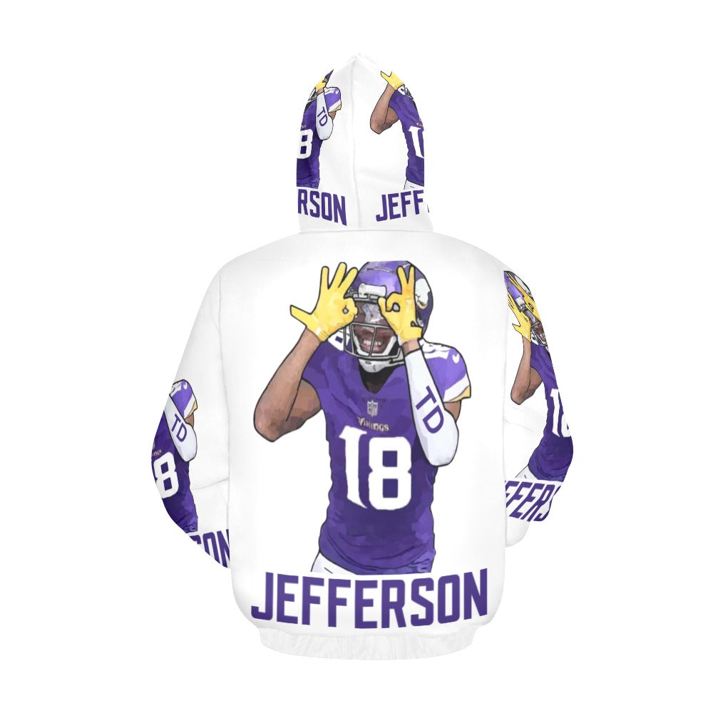 Jefferson Hoodie Joe Peezy Wear LLC All Over Print Hoodie for Men (USA Size) (Model H13)