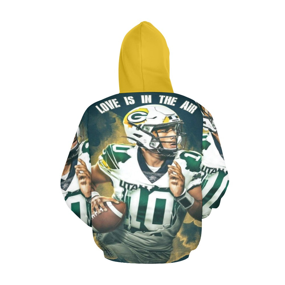 Joe Peezy Wear LLC (Love is in the air) All Over Print Hoodie for Men (USA Size) (Model H13)