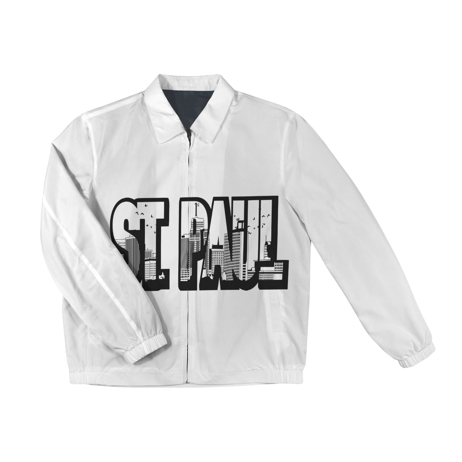 Joe Peezy Wear LLC (STP) Men's Turn-Down Collar Jacket (Model H68)