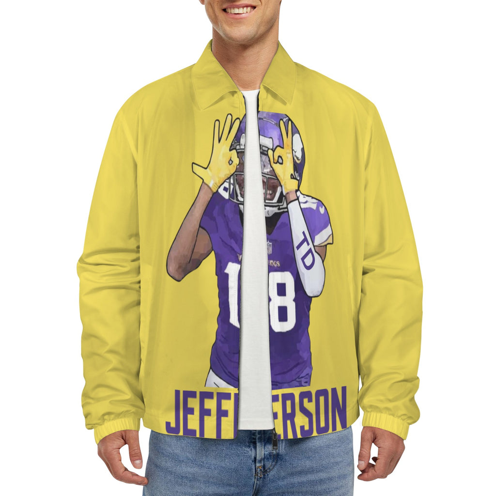 Copy of Copy of Copy of Copy of Joe Peezy Wear LLC (6) Men's Turn-Down Collar Jacket (Model H68)