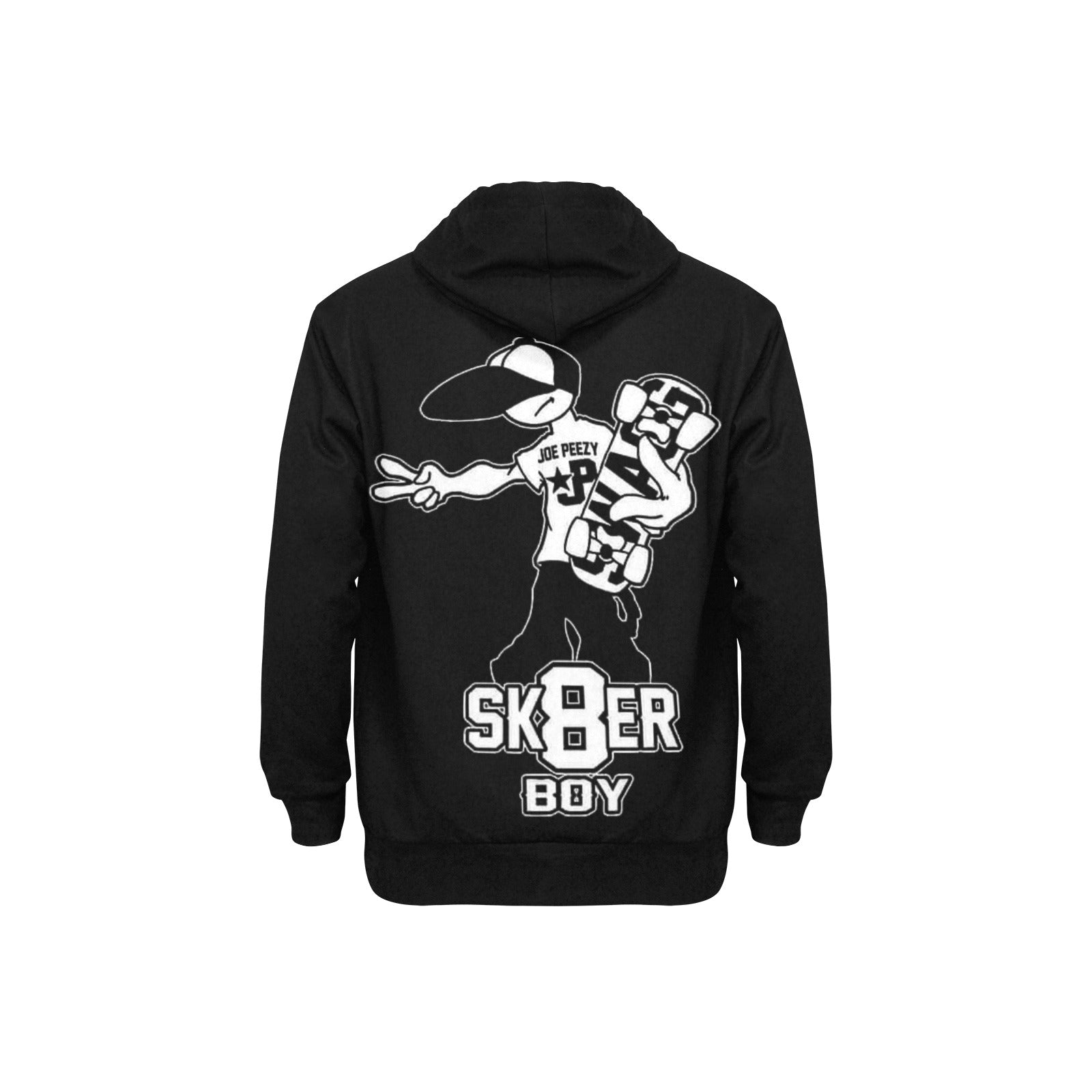 Copy of Copy of Copy of Copy of Joe Peezy Wear LLC (2) Men's Long Sleeve Fleece Hoodie (Model H55)