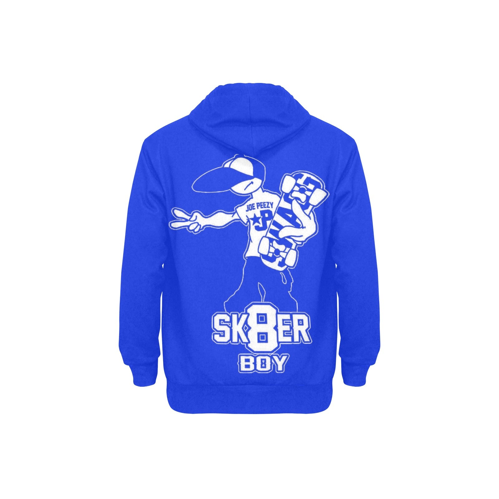 Copy of Copy of Copy of Copy of Joe Peezy Wear LLC (2) Men's Long Sleeve Fleece Hoodie (Model H55)