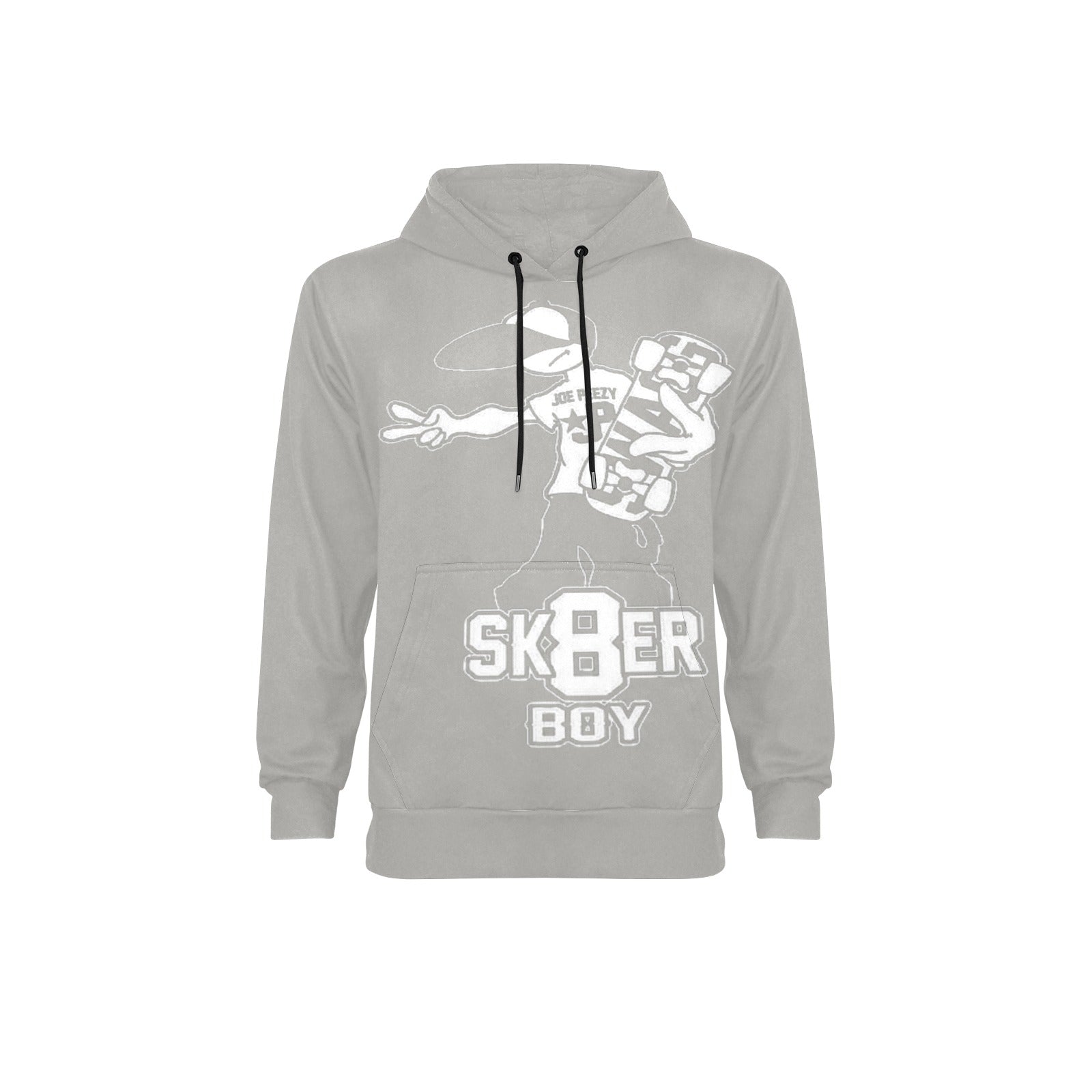 Copy of Copy of Copy of Copy of Joe Peezy Wear LLC (2) Men's Long Sleeve Fleece Hoodie (Model H55)