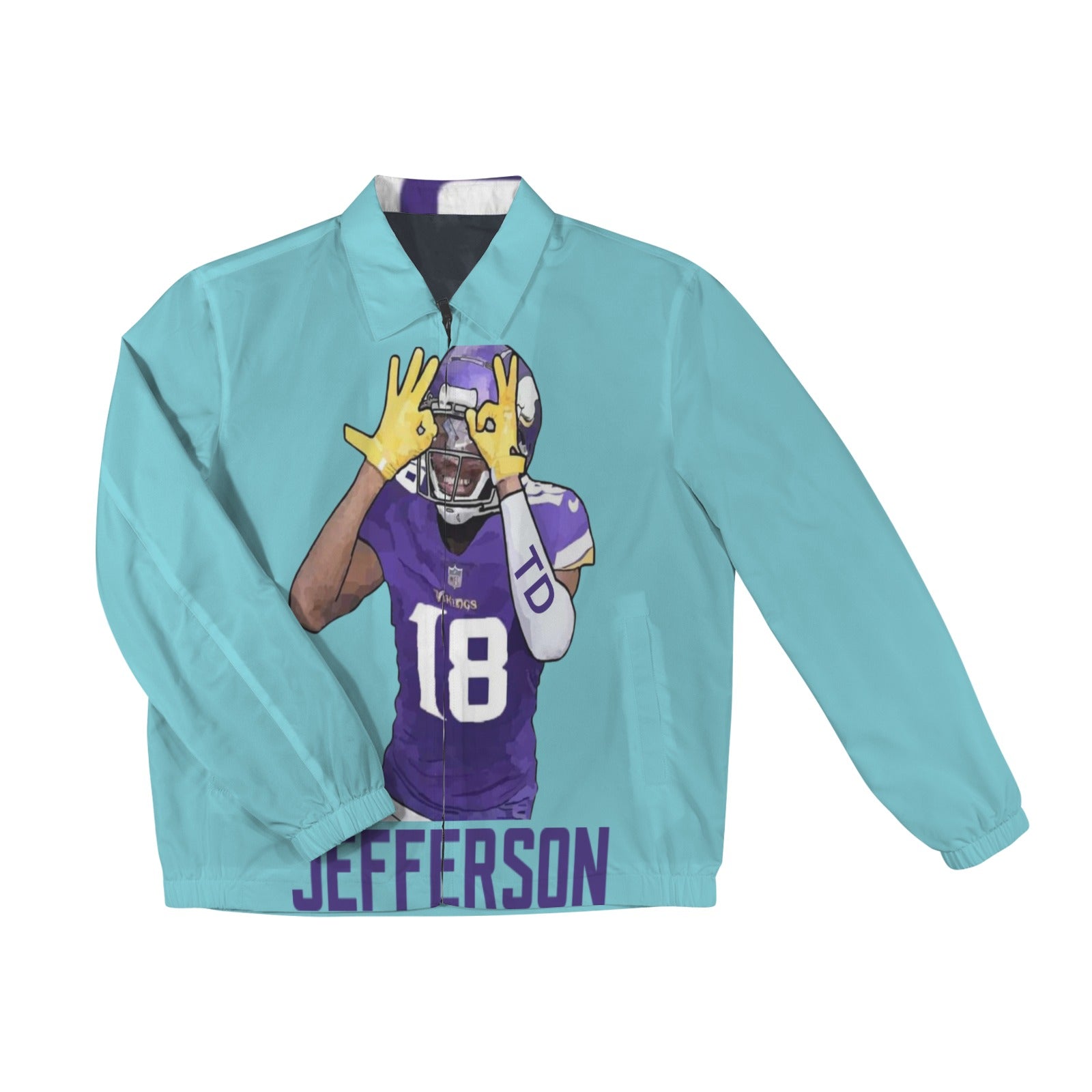 Copy of Copy of Copy of Copy of Joe Peezy Wear LLC (6) Men's Turn-Down Collar Jacket (Model H68)