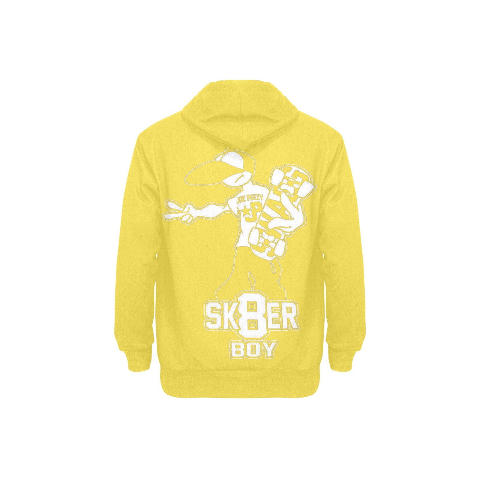 Copy of Copy of Copy of Copy of Joe Peezy Wear LLC (2) Men's Long Sleeve Fleece Hoodie (Model H55)