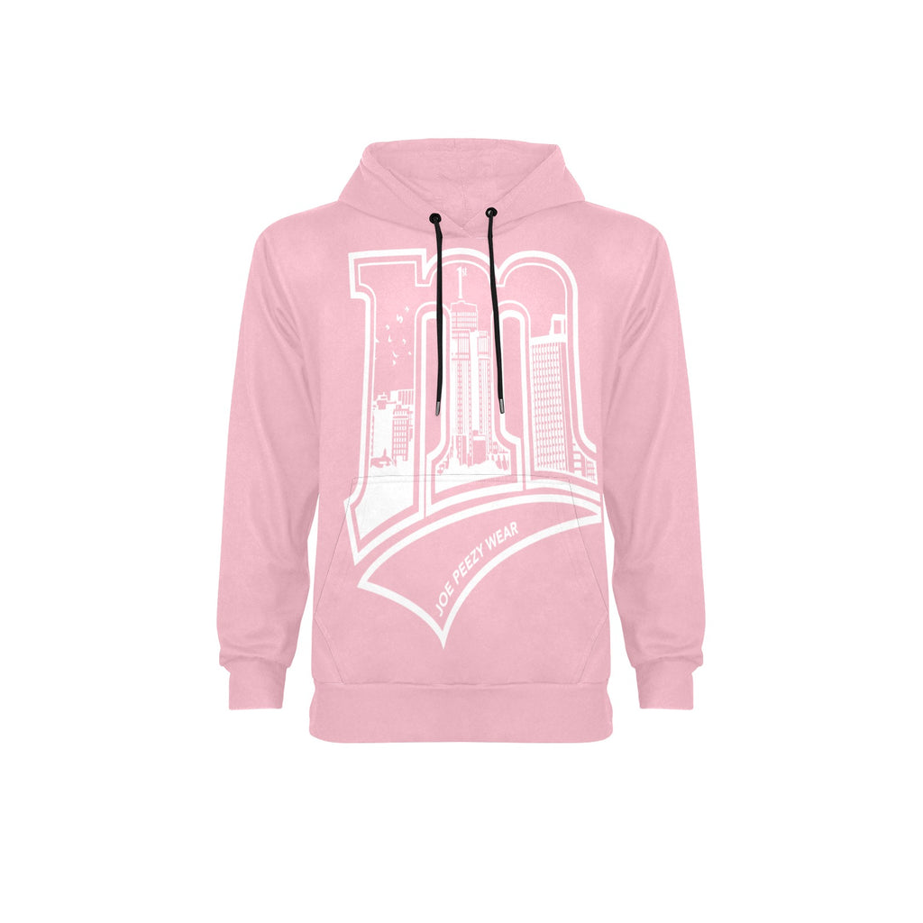 Copy of Copy of Copy of Copy of Joe Peezy Wear LLC (2) Men's Long Sleeve Fleece Hoodie (Model H55)