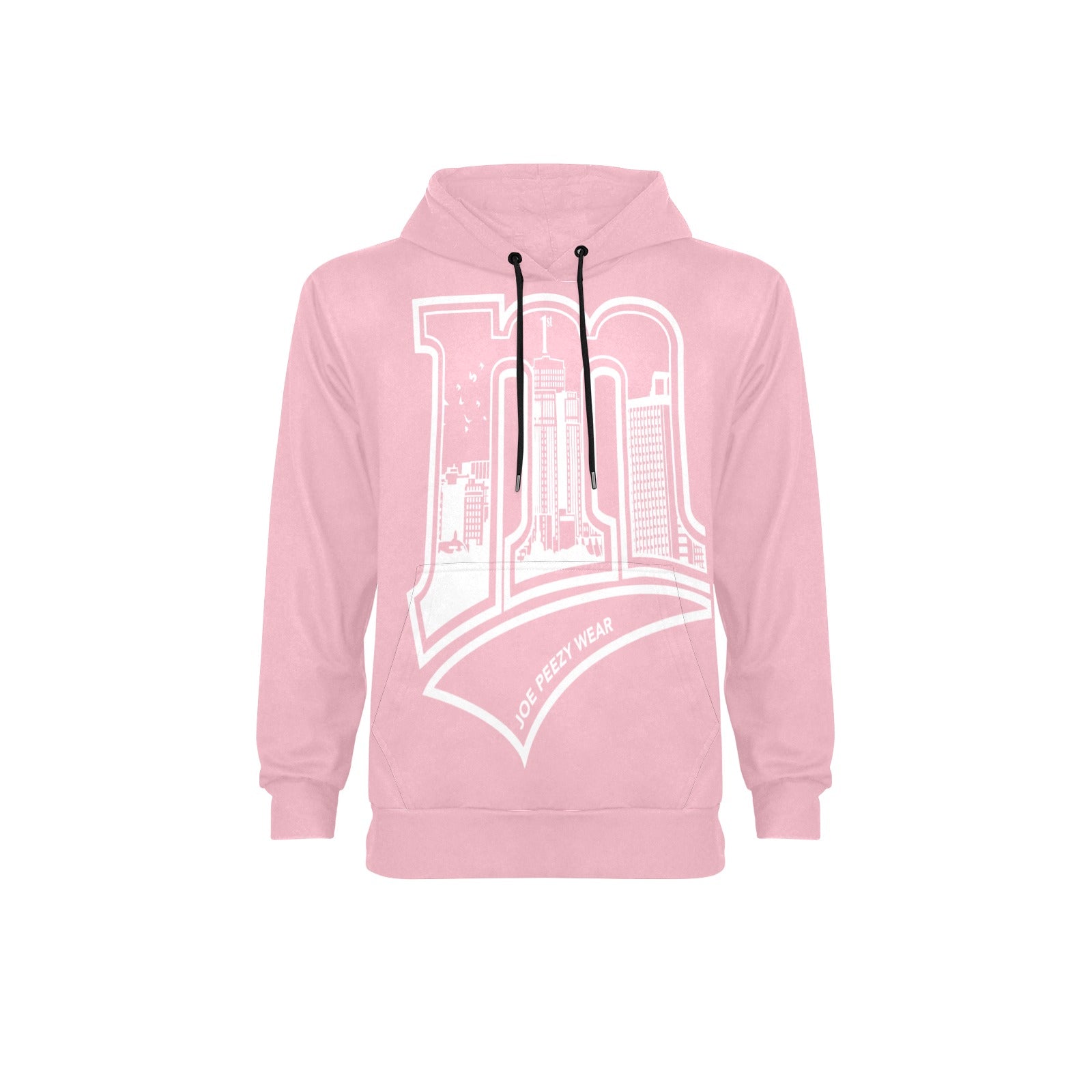 Copy of Copy of Copy of Copy of Joe Peezy Wear LLC (2) Men's Long Sleeve Fleece Hoodie (Model H55)