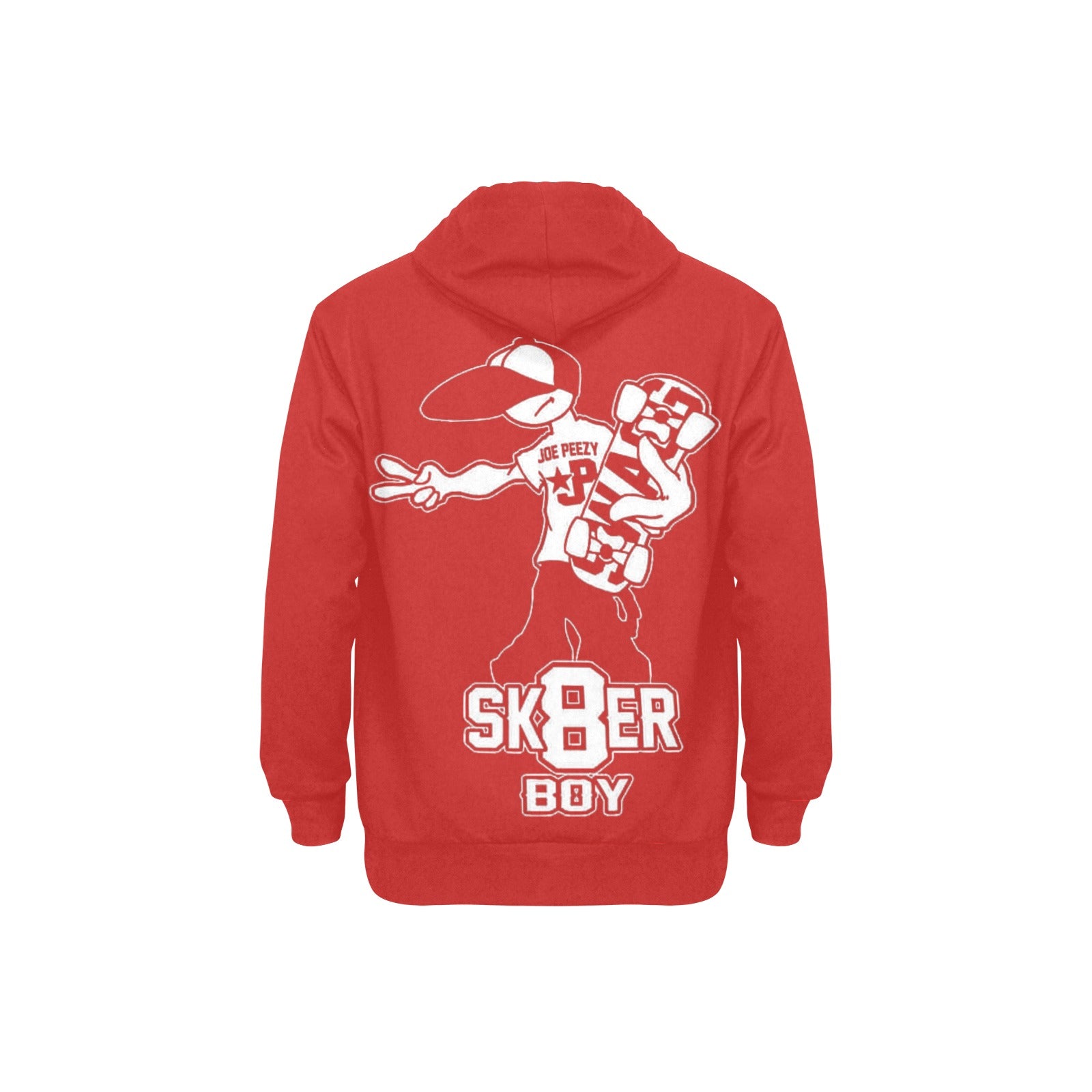 Copy of Copy of Copy of Copy of Joe Peezy Wear LLC (2) Men's Long Sleeve Fleece Hoodie (Model H55)