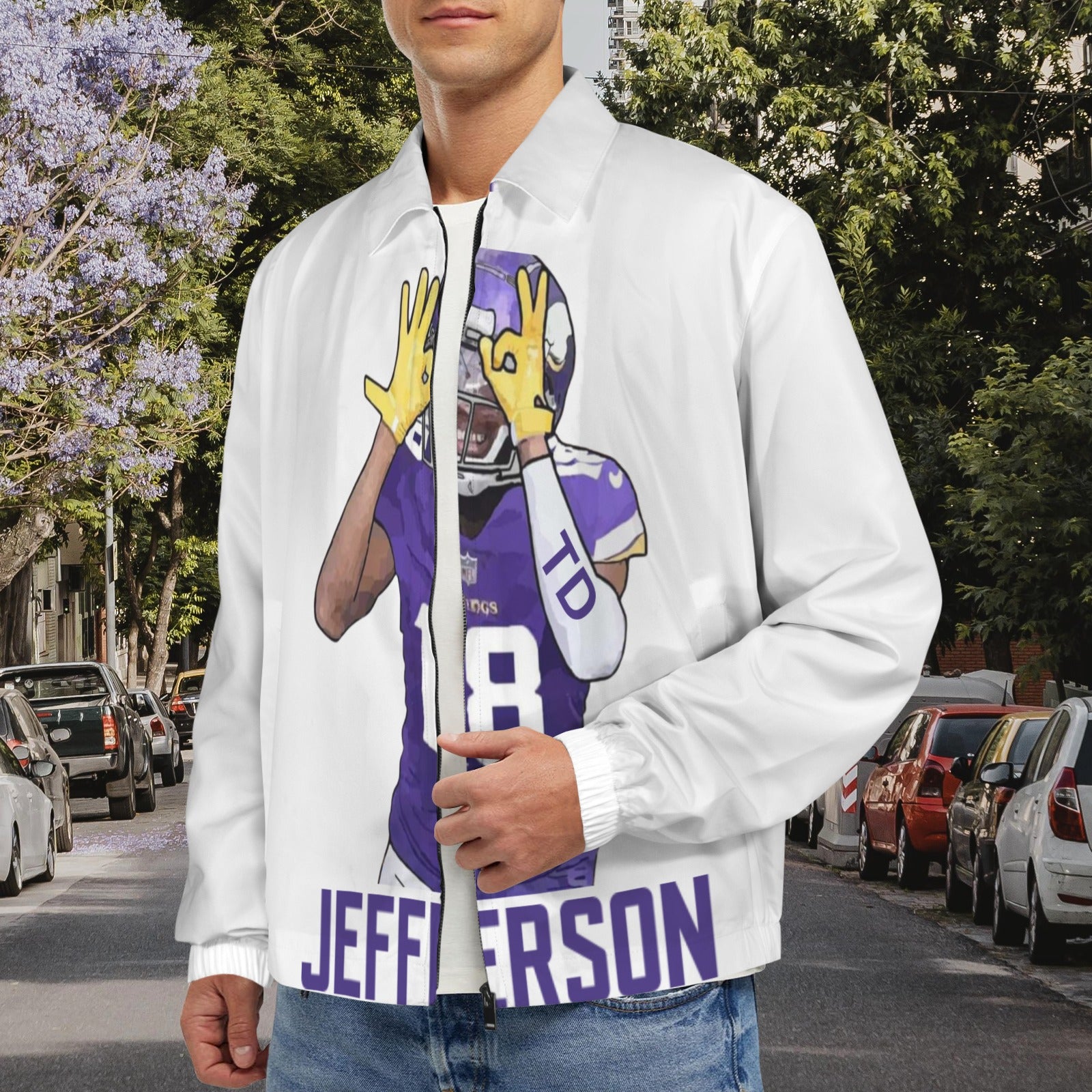 Copy of Copy of Copy of Copy of Joe Peezy Wear LLC (6) Men's Turn-Down Collar Jacket (Model H68)