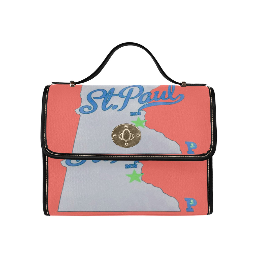 Copy of Copy of Copy of Copy of Joe Peezy Wear LLC (13) Waterproof Canvas Bag-Black (All Over Print) (Model 1641)