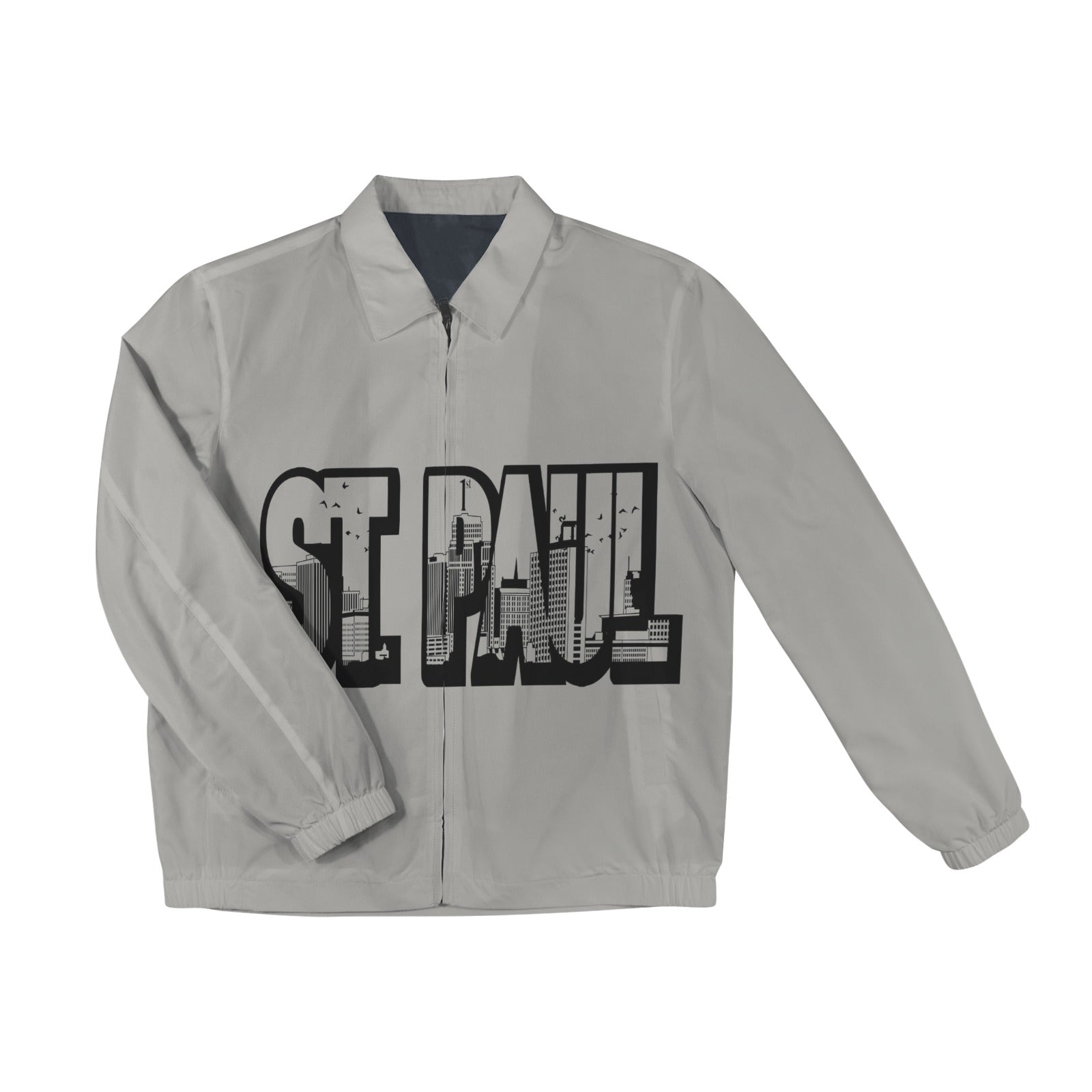 Joe Peezy Wear LLC (STP) Men's Turn-Down Collar Jacket (Model H68)