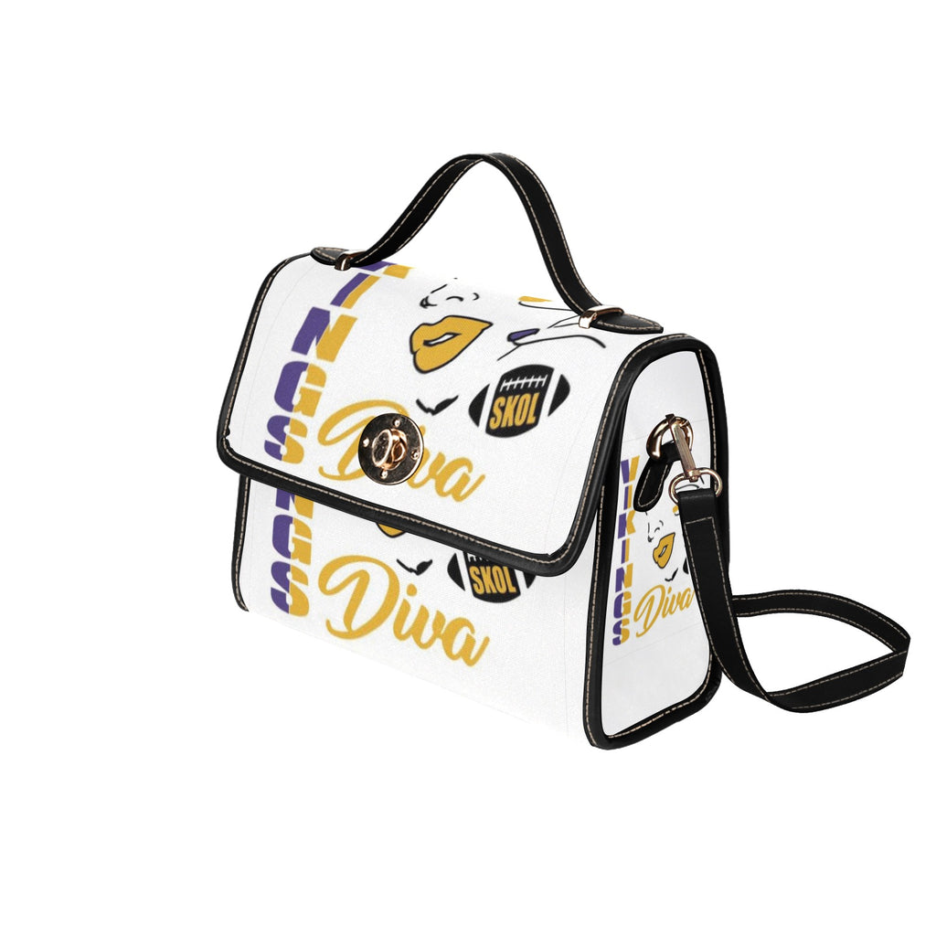 Copy of Copy of Copy of Copy of Joe Peezy Wear LLC (1) Waterproof Canvas Bag-Black (All Over Print) (Model 1641)