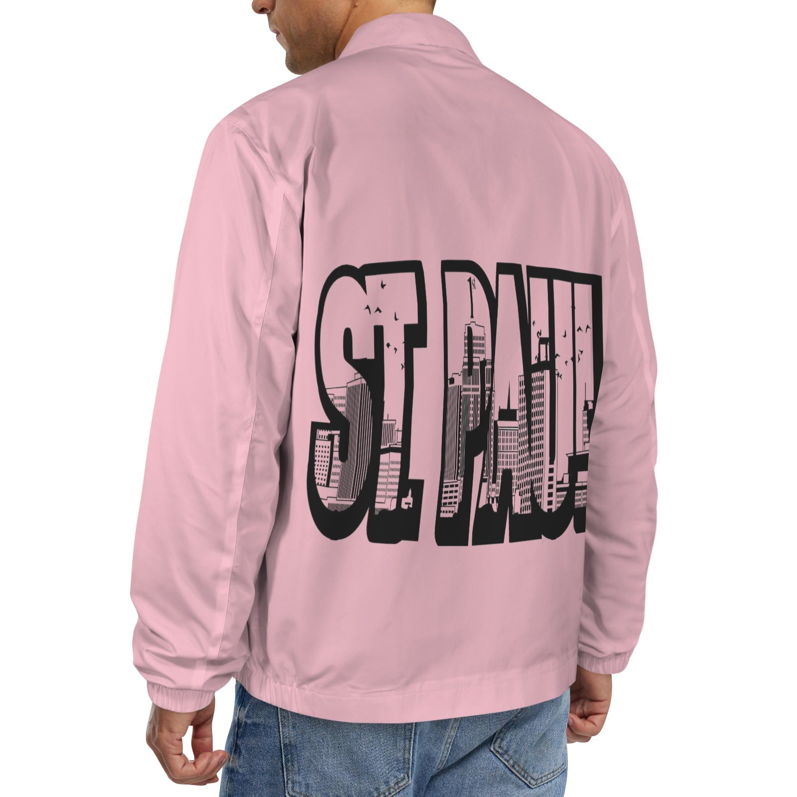 Joe Peezy Wear LLC (STP) Men's Turn-Down Collar Jacket (Model H68)