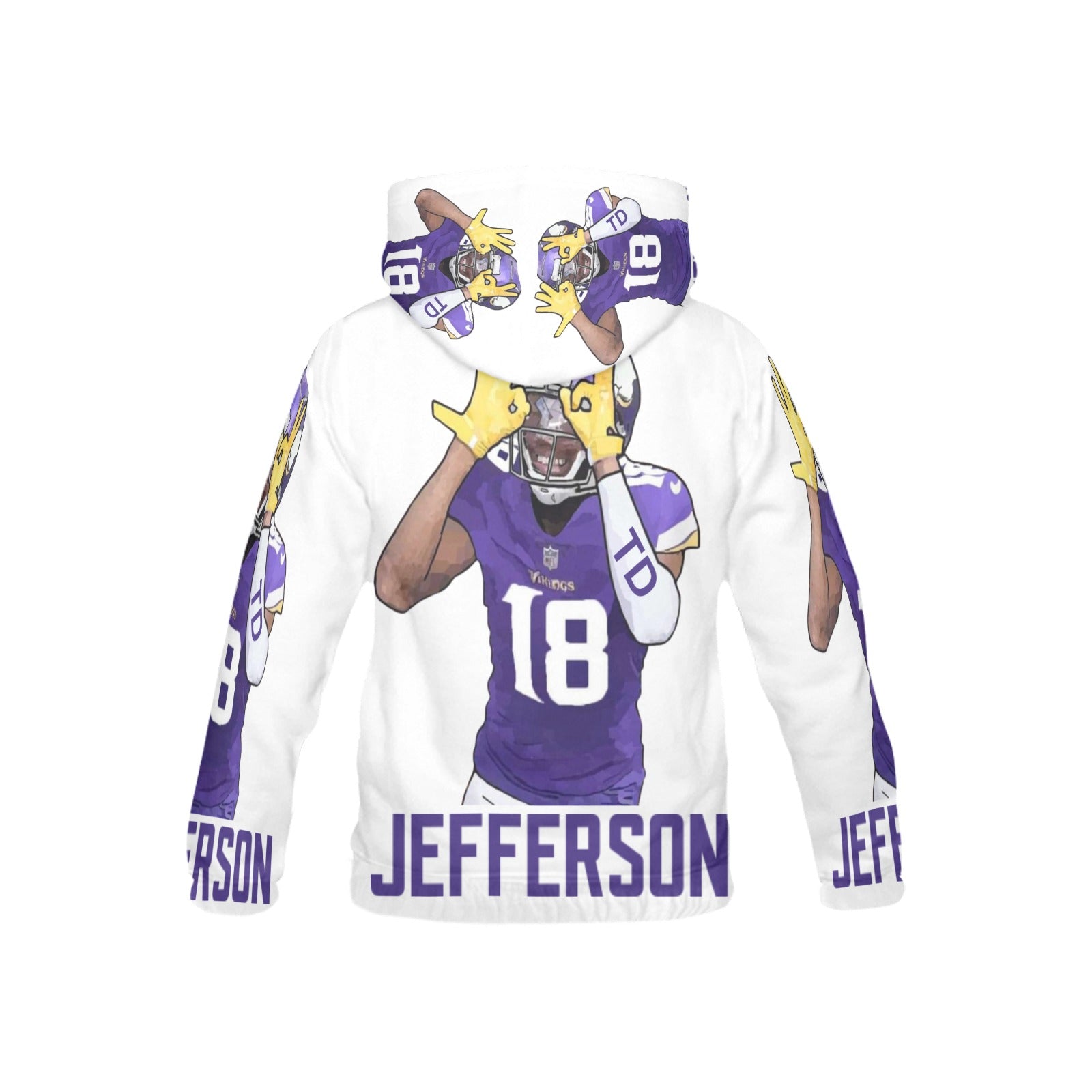 Joe Peezy Wear LLC All Over Print Hoodie for Kid (USA Size) (Model H13)