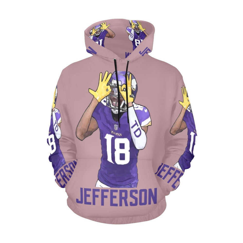 Joe Peezy Wear LLC (Jefferson) All Over Print Hoodie for Men (USA Size) (Model H13)