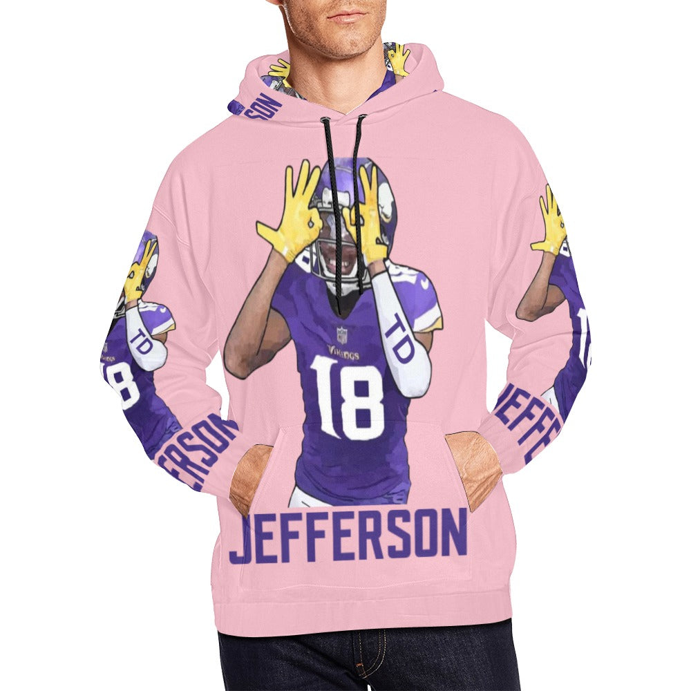 Joe Peezy Wear LLC (Jefferson) All Over Print Hoodie for Men (USA Size) (Model H13)
