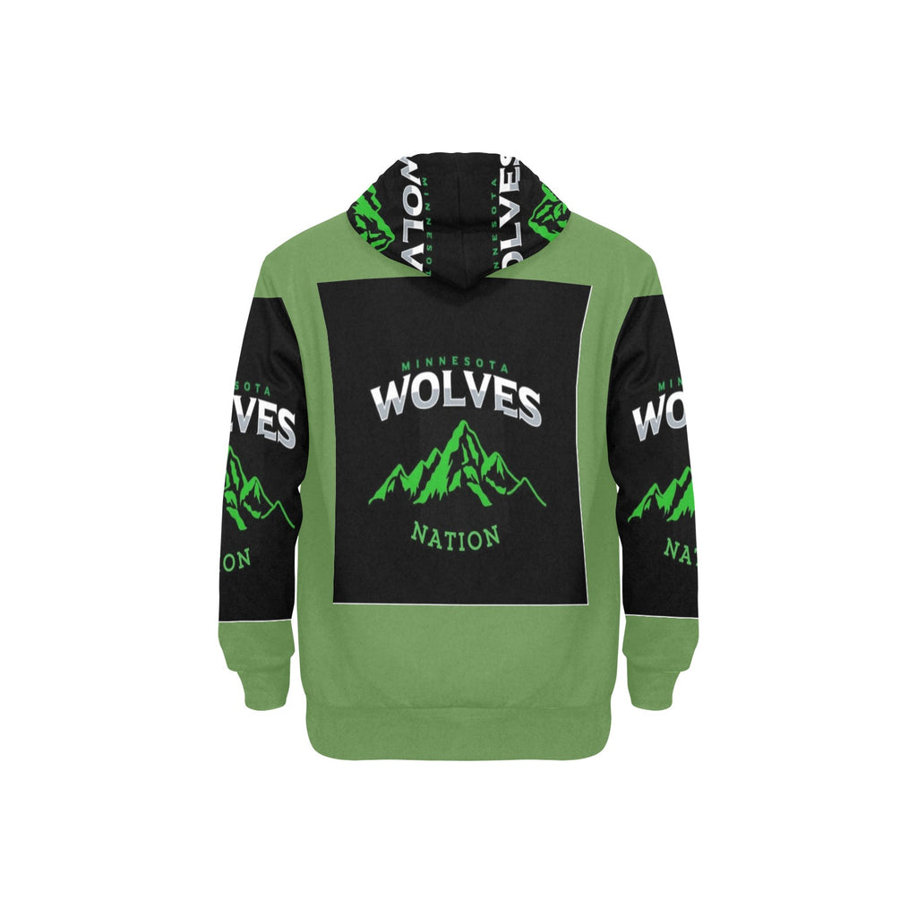 Copy of Copy of Copy of Copy of Joe Peezy Wear LLC (2) Men's Long Sleeve Fleece Hoodie (Model H55)