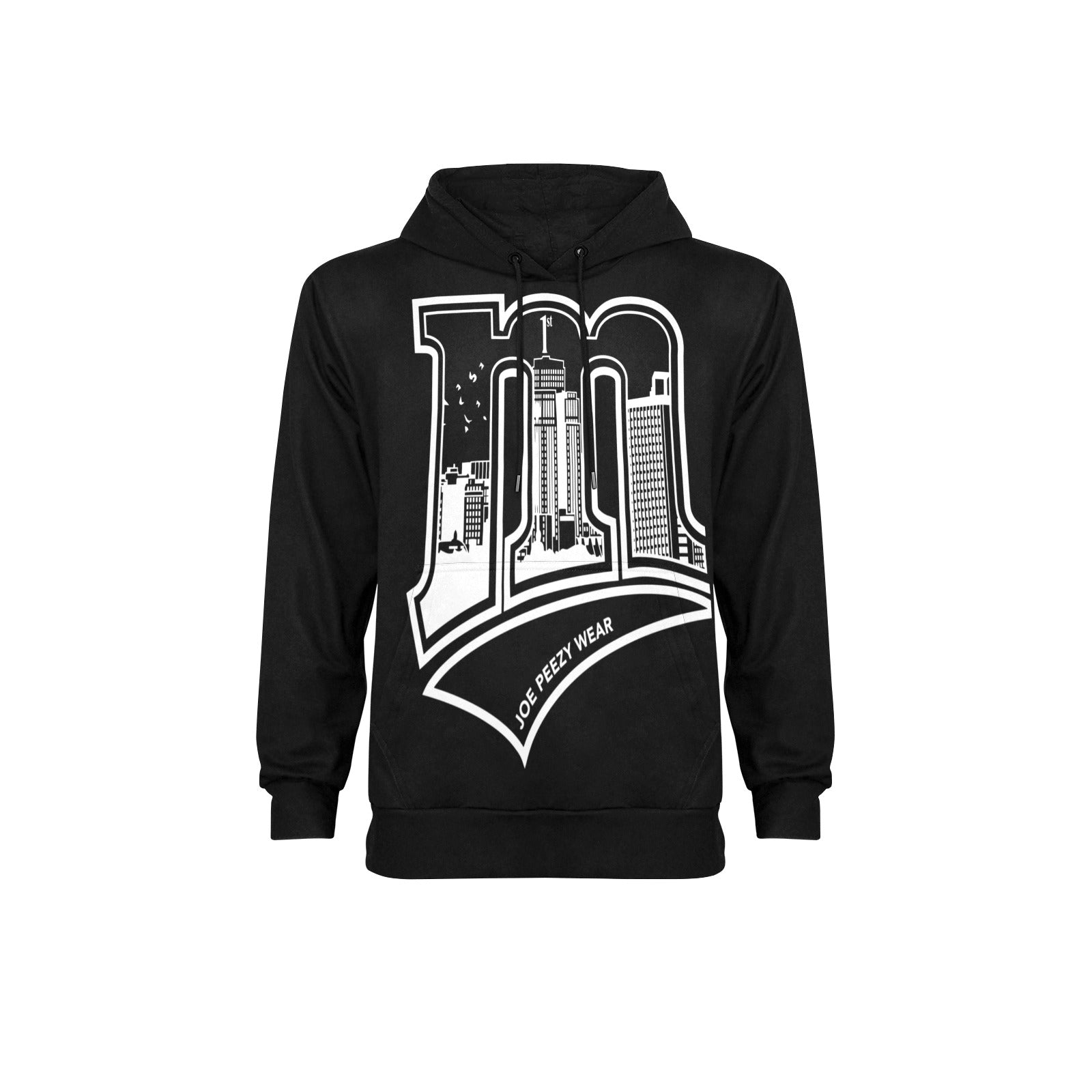 Copy of Copy of Copy of Copy of Joe Peezy Wear LLC (2) Men's Long Sleeve Fleece Hoodie (Model H55)