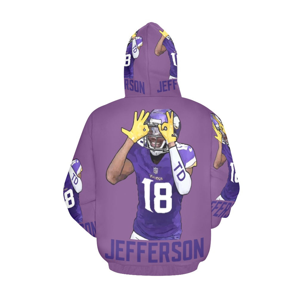 Jefferson Hoodie Joe Peezy Wear LLC All Over Print Hoodie for Men (USA Size) (Model H13)