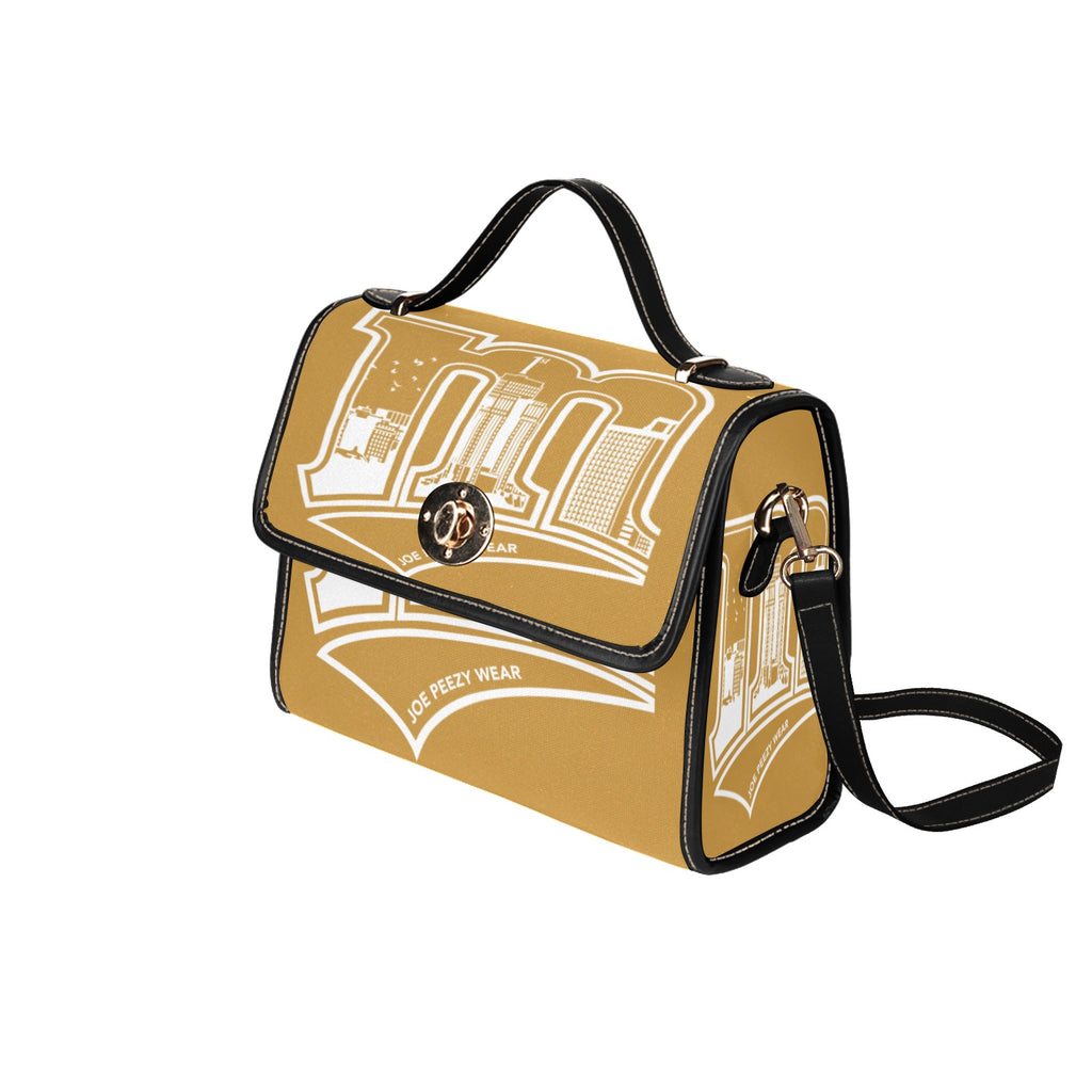 Copy of Copy of Copy of Copy of Joe Peezy Wear LLC (13) Waterproof Canvas Bag-Black (All Over Print) (Model 1641)