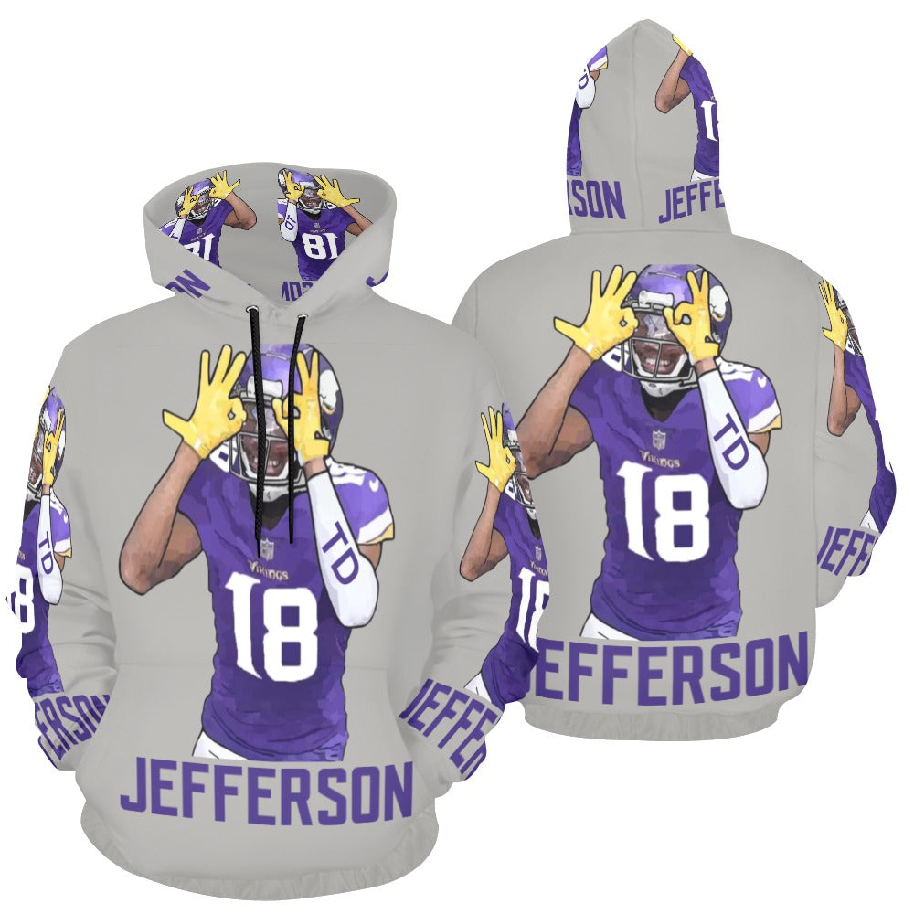 Jefferson Hoodie Joe Peezy Wear LLC All Over Print Hoodie for Men (USA Size) (Model H13)