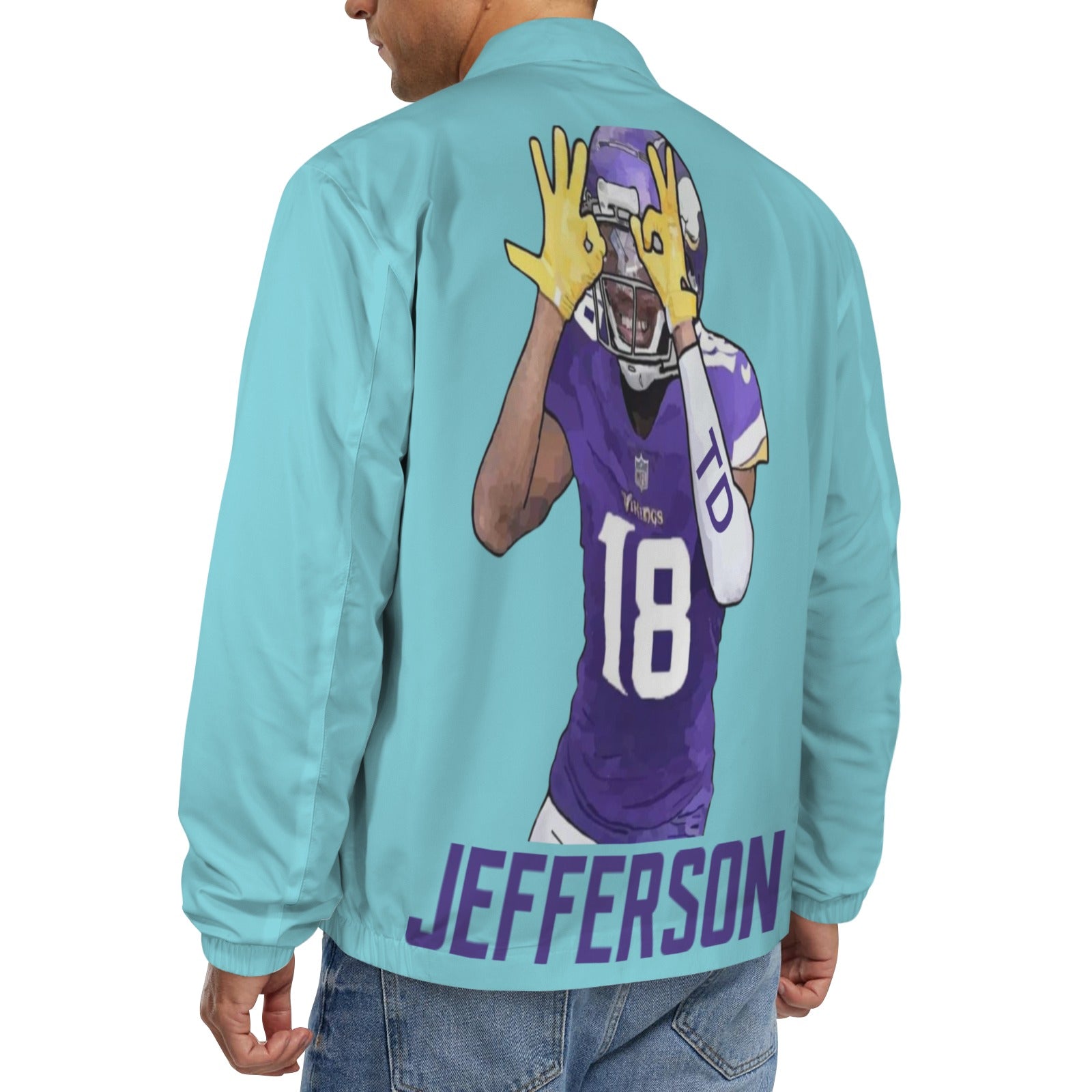 Copy of Copy of Copy of Copy of Joe Peezy Wear LLC (6) Men's Turn-Down Collar Jacket (Model H68)