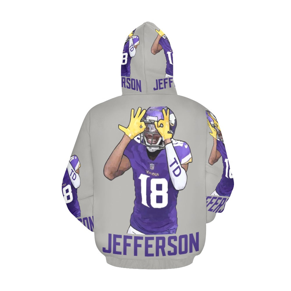 Jefferson Hoodie Joe Peezy Wear LLC All Over Print Hoodie for Men (USA Size) (Model H13)